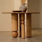 Andaman dining table design. Andaman dining table set 4 seater. OT Home